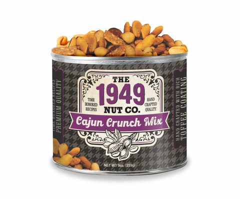Case (12 cans) 1949 9 oz. Cajun Crunch Mix